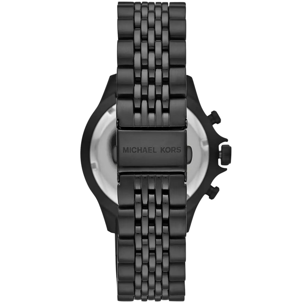 Michael Kors Bayville Chronograph Black Dial Black Steel Strap Watch For Men - MK8750 Buy Now By Michael Kors