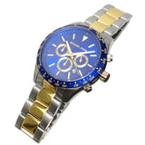Michael Kors Layton Chronograph Blue Dial Two Tone Steel Strap Watch For Men - MK8825 Buy Now By Michael Kors