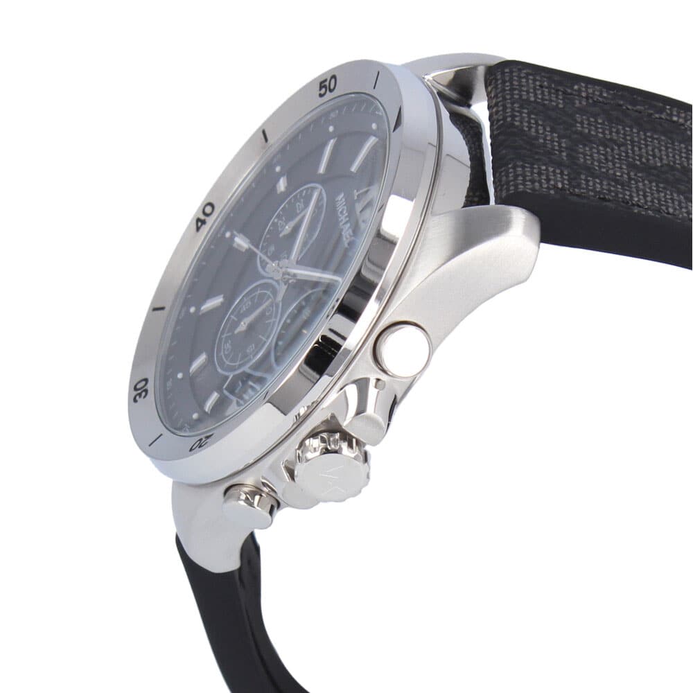 Michael Kors Brecken Chronograph Black Dial Black Leather Strap Watch For Men - MK8850 Buy Now By Michael Kors