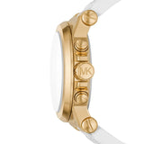 Michael Kors Dylan Chronograph White Dial White Rubber Strap Watch For Men - MK8937 Buy Now By Michael Kors