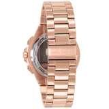Michael Kors Lennox Chronograph Black Dial Rose Gold Steel Strap Watch For Men - MK8940 Buy Now By Michael Kors