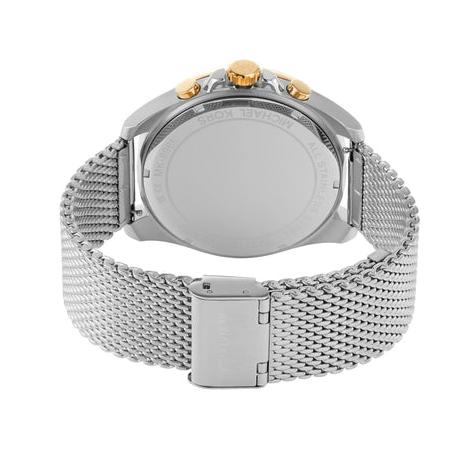 Michael Kors Brecken Quartz Black Dial Silver Mesh Strap Watch For Men - MK8961 Buy Now By Michael Kors