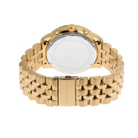 Michael Kors Cunningham Chronograph Gold Dial Gold Steel Strap Watch For Men - MK8963 Buy Now By Michael Kors