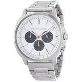Michael Kors Sullivan Quartz White Dial Silver Steel Strap Watch For Men - MK8968 Buy Now By Michael Kors