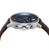 Michael Kors Sullivan Quartz Blue Dial Brown Leather Strap Watch For Men - MK8996 Buy Now By Michael Kors