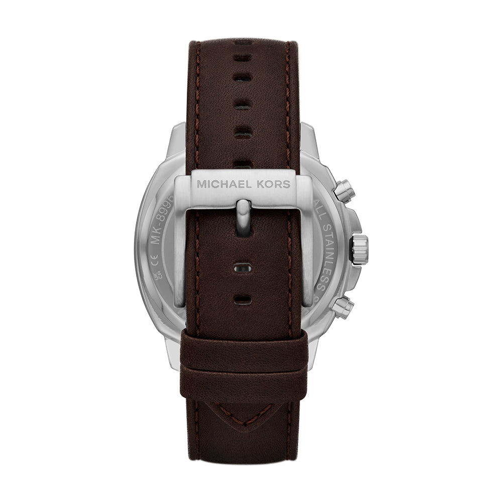 Michael Kors Sullivan Quartz Blue Dial Brown Leather Strap Watch For Men - MK8996 Buy Now By Michael Kors