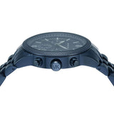 Michael Kors Hutton Chronograph Blue Dial Blue Steel Strap Watch For Men - MK9088 Buy Now By Michael Kors