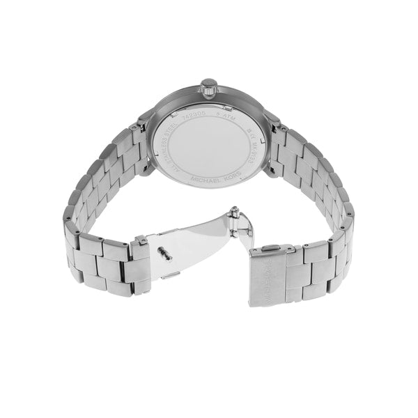 Michael Kors Blake Quartz Black Dial Silver Steel Strap Watch for Men - MK9133 Buy Now By Michael Kors