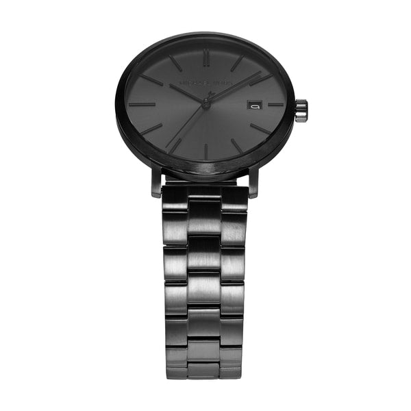 Michael Kors Blake Three-Hand Black Dial Black Steel Strap Watch for Men - MK9135 Buy Now By Michael Kors