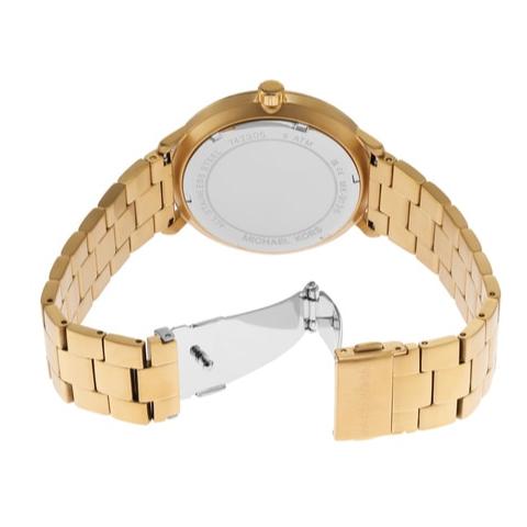 Michael Kors Blake Quartz Black Dial Gold Steel Strap Watch for Men - MK9136 Buy Now By Michael Kors