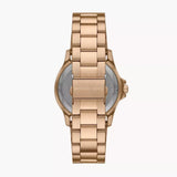 Michael Kors Everest Three Hand Quartz Black Dial Gold Steel Strap Watch For Men - MK9140 Buy Now By Michael Kors