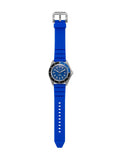 Michael Kors Maritime Three-Hand Analog Blue Dial Blue Silicone Strap Watch for Men - MK9156 Buy Now By Michael Kors