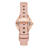 Michael Kors Petite Portia Silver Dial Pink Rubber Strap Watch For Women - MK2735 Buy Now By Michael Kors