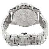 Versace Greca Action Chronograph Quartz Green Dial Silver Steel Strap Watch for Men - VE3J00422 Buy Now By Versace