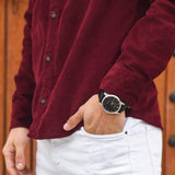 Fossil The Minimalist 3H Black Dial Brown Leather Strap Watch for Men - FS5464 Buy Now By Fossil