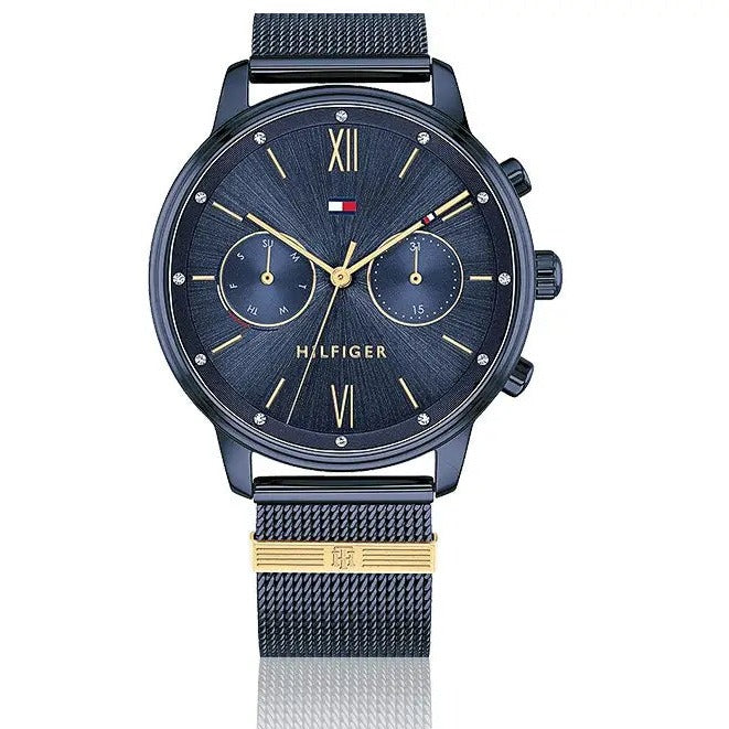 Tommy Hilfiger Blake Quartz Blue Dial Blue Mesh Bracelet Watch for Men - 1782305 Buy Now By Tommy Hilfiger