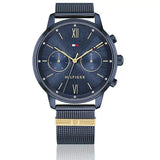 Tommy Hilfiger Blake Quartz Blue Dial Blue Mesh Bracelet Watch for Men - 1782305 Buy Now By Tommy Hilfiger