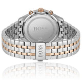 Hugo Boss Associate Chronograph Black Dial Two Tone Steel Strap Watch for Men - 1513840 Buy Now By Hugo Boss
