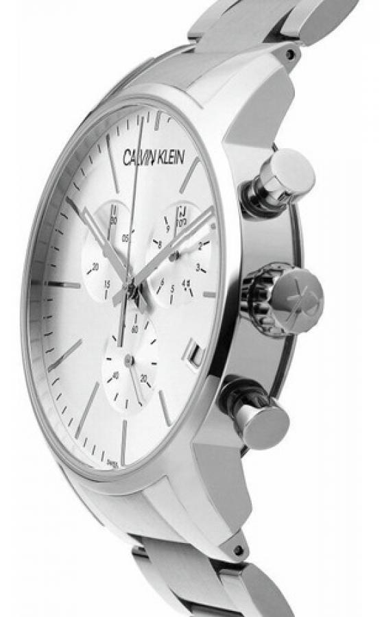 Calvin Klein City White Dial Silver Steel Strap Watch for Men - K2G27146 Buy Now By Calvin Klein