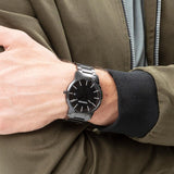 Calvin Klein City Quartz Black Dial Black Steel Strap Watch for Men - K2G2G4B1 Buy Now By Calvin Klein