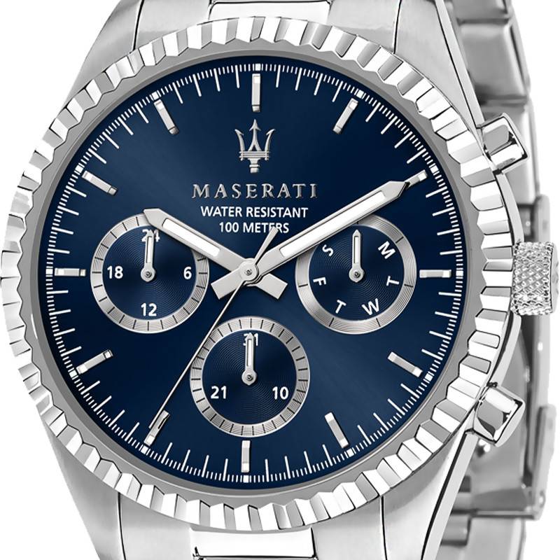 Maserati Competizione Chronograph Quartz Blue Dial Watch For Men - R8853100022 Buy Now By Maserati