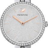 Swarovski Cosmopolitan Diamond Powder Silver Dial Silver Steel Strap Watch for Women - 5517807 Buy Now By Swarovski