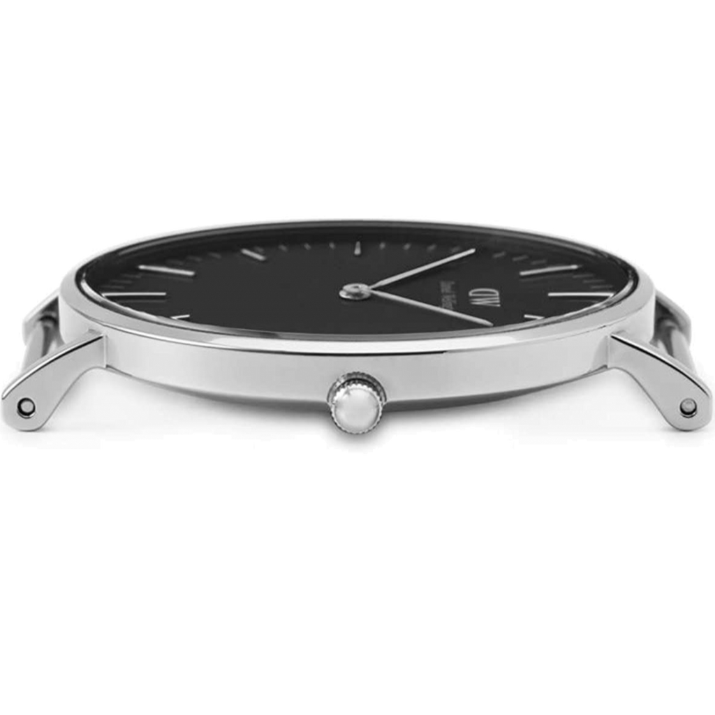 Daniel Wellington Classic Durham Black Dial Brown Leather Strap Watch For Women - DW00100142 Buy Now By Daniel Wellington