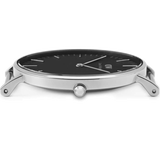 Daniel Wellington Classic Durham Black Dial Brown Leather Strap Watch For Women - DW00100142 Buy Now By Daniel Wellington