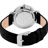 Daniel Wellington Classic Petite Reading Black Dial Black Leather Strap Watch For Women - DW00100235 Buy Now By Daniel Wellington