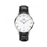 Daniel Wellington Dapper Reading White Dial Black Leather Strap Watch For Men - DW00100108 Buy Now By Daniel Wellington