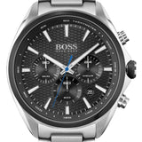 Hugo Boss Montre Distinct Black Dial Silver Steel Strap Watch for Men - 1513857 Buy Now By Hugo Boss