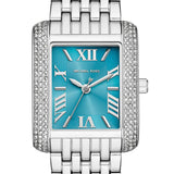 Michael Kors Emery Analog Three Hand Blue Dial Silver Steel Strap Watch for Women - MK4829 Buy Now By Michael Kors