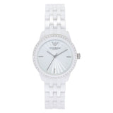 Emporio Armani Ceramic White Dial White Ceramic Bracelet Watch For Women - AR1477 Buy Now By Emporio Armani