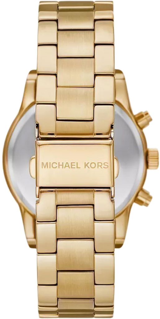 Michael Kors Ritz Chronograph Gold Dial Gold Steel Strap Watch For Women - MK7310 Buy Now By Michael Kors