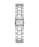 Guess Luna Diamonds Blue Dial Silver Steel Strap Watch for Women - GW0307L1 Buy Now By Guess