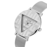 Guess Iconic Quartz Silver Dial Silver Mesh Bracelet Watch For Women - GW0527L1 Buy Now By Guess