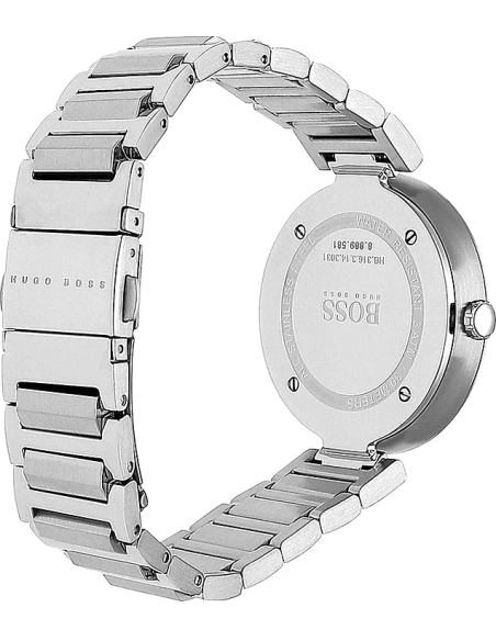 Hugo Boss Allusion Quartz Silver Dial Silver Steel Strap Watch For Women - 1502414 Buy Now By Hugo Boss