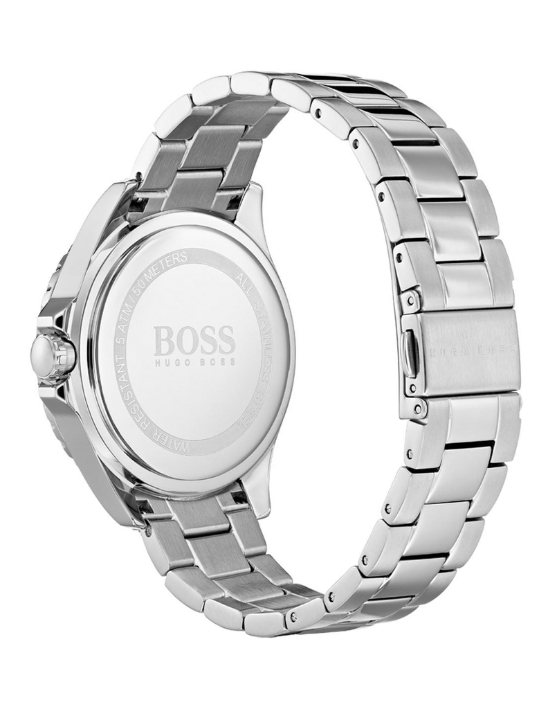 Hugo Boss Premiere Rose Gold Dial Silver Steel Strap Watch for Women - 1502444 Buy Now By Hugo Boss