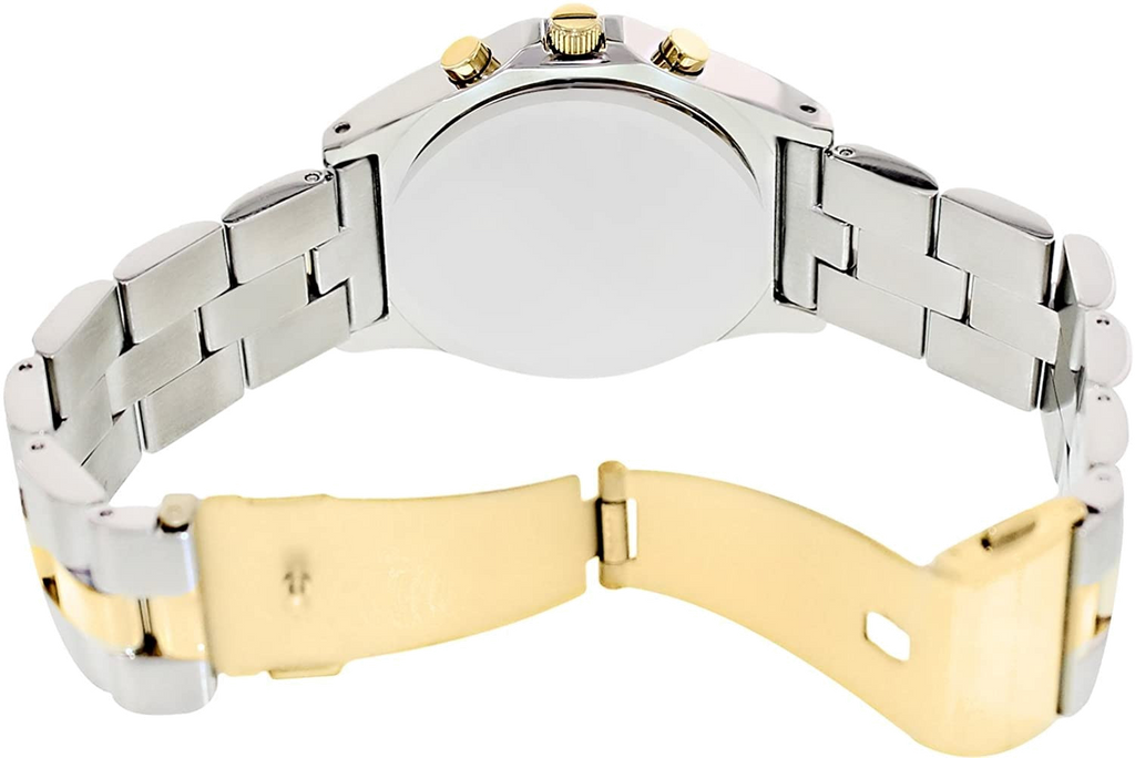 Marc Jacobs Blade Chronograph Silver Dial Two Tone Steel Strap Watch for Women - MBM3177 Buy Now By Marc Jacobs