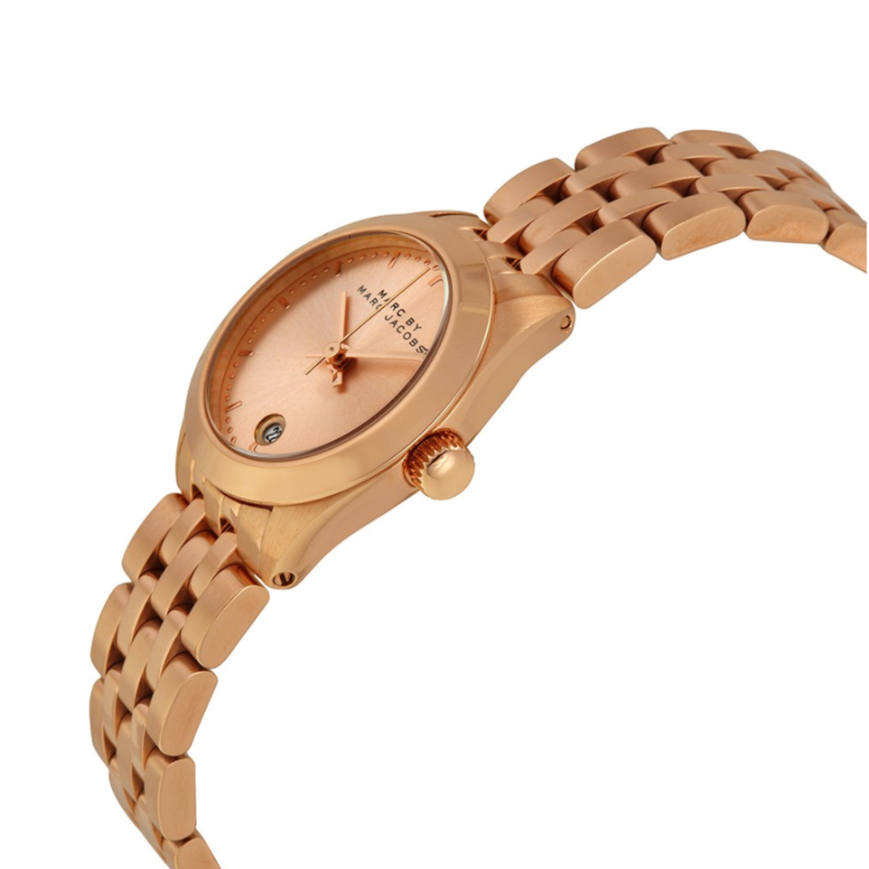 Marc Jacobs Peeker Pink Dial Rose Gold Stainless Steel Strap Watch for Women - MBM3377 Buy Now By Marc Jacobs