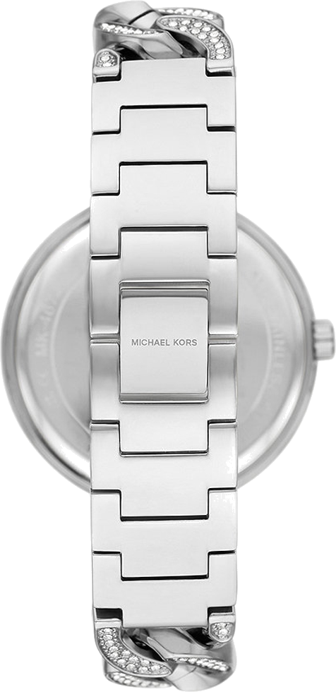 Michael Kors Catelyn Quartz Crystals Silver Dial Silver Steel Strap Watch For Women - MK4675 Buy Now By Michael Kors