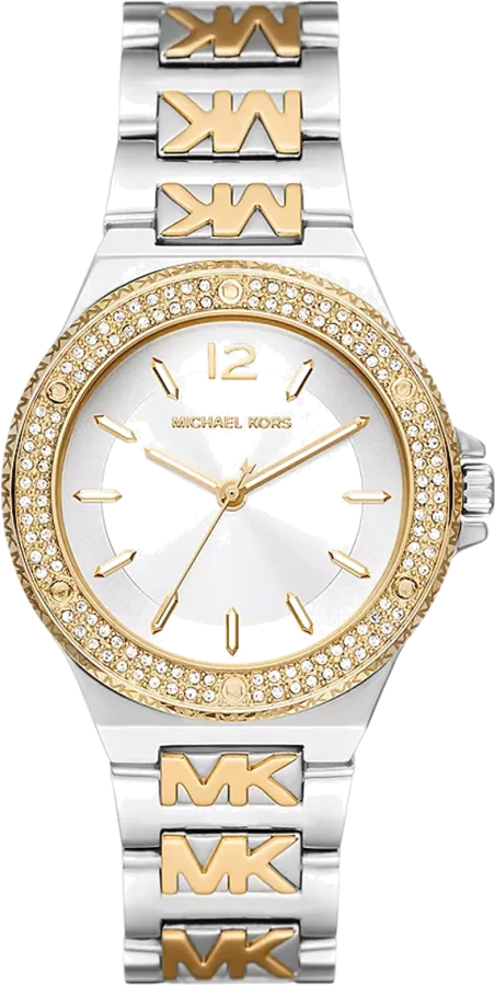 Michael Kors Lennox Three Hand Silver Dial Two Tone Steel Strap Watch For Women - MK7338 Buy Now By Michael Kors