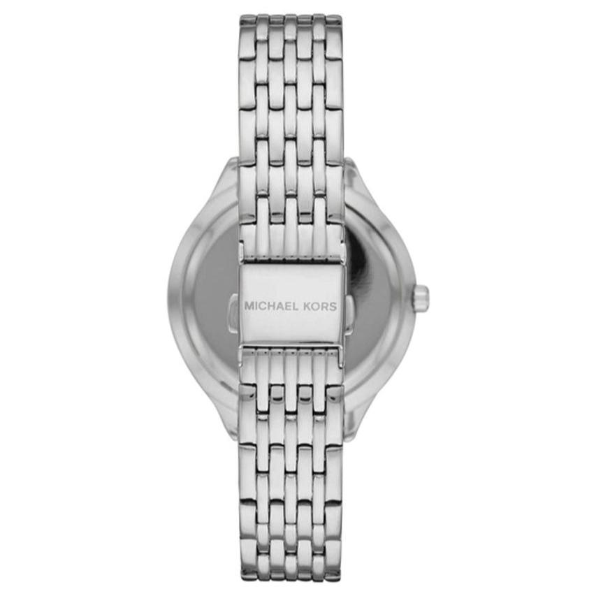 Michael Kors Mindy White Dial Silver Steel Strap Watch For Women - MK7075 Buy Now By Michael Kors