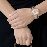 Michael Kors Blair Rose Gold Dial Rose Gold Steel Strap Watch for Women - MK5263 Buy Now By Michael Kors