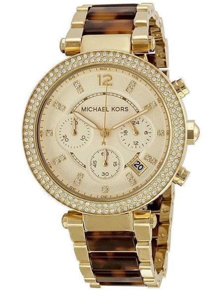 Michael Kors Parker Gold Dial Two Tone Steel Strap Watch for Women - MK5688 Buy Now By Michael Kors