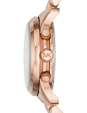 Michael Kors Runway Iridescent Dial Rose Gold Steel Strap Watch for Women - MK5940 Buy Now By Michael Kors