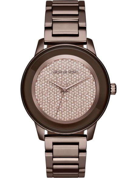Michael Kors Kinley Brown Dial Brown Steel Strap Watch for Women - MK6245 Buy Now By Michael Kors