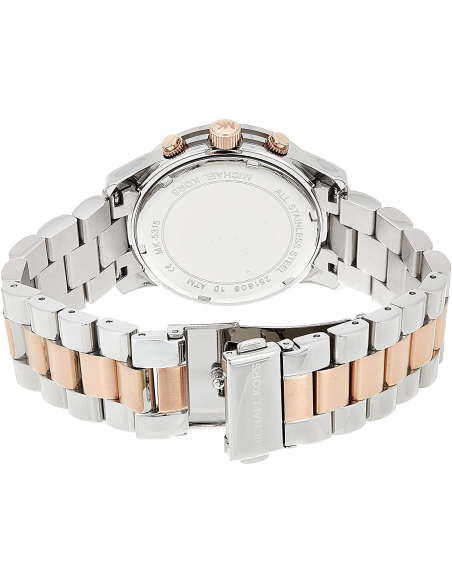 Michael Kors Runway Silver Dial Two Tone Steel Strap Watch for Women - MK5315 Buy Now By Michael Kors