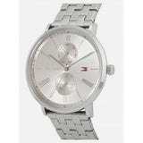 Tommy Hilfiger Jenna Quartz White Dial Silver Steel Strap Watch for Women - 1782068 Buy Now By Tommy Hilfiger