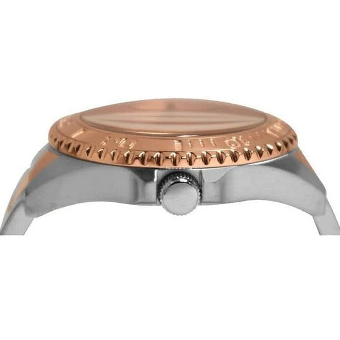 Guess BFF Multifunction Silver Dial Two Tone Steel Strap Watch for Women - W0231L5 Buy Now By Guess